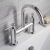 Delphi Axiom Dual Lever Chrome Swivel Spout Pillar Mounted Bath Filler Tap | Thumbnail Image