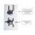 Delphi Axiom Lever Chrome Dual Concealed Shower Set with Handset and Bracket | Thumbnail Image
