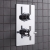 Delphi Axiom Lever Chrome Dual Concealed Shower Set with Handset and Bracket | Thumbnail Image