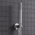 Delphi Axiom Lever Chrome Dual Concealed Shower Set with Handset and Bracket | Thumbnail Image