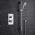 Delphi Slimline Chrome Multi-Function Slider Rail Shower Kit (inc Outlet Elbow) | Thumbnail Image