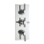 Delphi Axiom Lever Chrome 2-Outlet Triple Concealed Shower Valve | Thumbnail Image