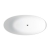 Delphi Double Ended Thin Edged Freestanding Slipper Bath 1750mm x 730mm White - 0 Tap Hole