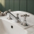 Delphi Belgravia Chrome 3-Hole Basin Mixer Tap with Pop-Up Waste | Thumbnail Image