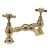 Delphi Belgravia Brushed Brass Luxury Bridge 2-Hole Basin Mixer Tap | Thumbnail Image