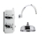 Delphi Belgravia Chrome Dual Concealed Shower Set with Fixed Head | Thumbnail Image