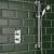Delphi Belgravia Chrome Dual Concealed Shower Set with Slide Rail Kit | Thumbnail Image