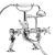 Delphi Belgravia Chrome Luxury Cranked Bath Shower Mixer Tap | Thumbnail Image