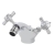 Delphi Belgravia Chrome Luxury Mono Bidet Mixer Tap with Pop-Up Waste | Thumbnail Image