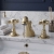 Delphi Belgravia Brushed Brass 3-Hole Basin Mixer Tap with Pop-Up Waste | Thumbnail Image