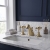 Delphi Belgravia Brushed Brass 3-Hole Basin Mixer Tap with Pop-Up Waste | Thumbnail Image