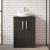 Delphi Bentley 600mm 2-Door Floor Standing Countertop Vanity Unit | Thumbnail Image
