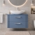 Delphi Bentley 800mm 2-Drawer Wall Hung Countertop Vanity Unit | Thumbnail Image