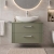 Delphi Bentley 800mm 2-Drawer Wall Hung Countertop Vanity Unit | Thumbnail Image
