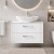 Delphi Bentley 800mm 2-Drawer Wall Hung Countertop Vanity Unit | Thumbnail Image