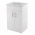 Delphi Berg Gloss White 500mm 2-Door Floor Standing Vanity Unit (inc Basin) | Thumbnail Image