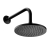 Delphi Bilbrook Thermostatic Dual Concealed Mixer Shower with Fixed Shower Head - Black | Thumbnail Image