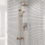 Delphi Bratton 2 Thermostatic Bar Mixer Shower with Fixed Head and Shower Kit - Brushed Brass | Thumbnail Image