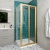 Delphi Calibre Brushed Brass 4mm Bi-Fold Door Shower Enclosure | Thumbnail Image
