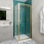Delphi Calibre Brushed Brass 6mm Pivot Door Shower Enclosure | Thumbnail Image