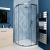 Delphi Calibre Brushed Pewter 6mm 1-Door Quadrant Shower Enclosure 900mm x 900mm | Thumbnail Image