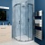 Delphi Calibre Brushed Pewter 6mm 2-Door Quadrant Shower Enclosure | Thumbnail Image