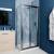 Delphi Calibre Brushed Pewter 4mm Bi-Fold Shower Door (1900mm High) | Thumbnail Image