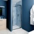 Delphi Calibre Brushed Pewter 6mm Pivot Shower Door (1900mm High) | Thumbnail Image