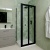 Delphi Calibre Matt Black 4mm Square Bi-Fold Door Shower Enclosure (1900mm High) | Thumbnail Image