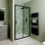 Delphi Calibre Matt Black 6mm Sliding Shower Door 1100mm Wide | Thumbnail Image
