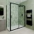 Delphi Calibre Matt Black 6mm Sliding Door Shower Enclosure 1500mm x 900mm | Thumbnail Image