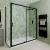 Delphi Calibre Matt Black 6mm Rectangular Sliding Door Shower Enclosure (1900mm High) | Thumbnail Image