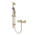 Delphi Cara Round Brushed Brass Bar Mixer Shower Set with Slide Rail Kit | Thumbnail Image