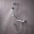 Delphi Cara Round Chrome Bar Mixer Shower Set with Slide Rail Kit | Thumbnail Image