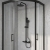 Delphi Cara Round Matt Black Bar Mixer Shower Set with Fixed Head and Handset | Thumbnail Image