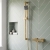 Delphi Cara Square Brushed Brass Bar Mixer Shower Set with Slide Rail Kit | Thumbnail Image