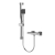 Delphi Cara Square Chrome Bar Mixer Shower Set with Slide Rail Kit | Thumbnail Image