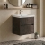 Delphi Cassidy 500mm 2-Drawer Wall Hung Vanity Unit (inc Basin) | Thumbnail Image