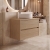 Delphi Cassidy 800mm 2-Drawer Wall Hung Countertop Vanity Unit | Thumbnail Image