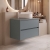 Delphi Cassidy 800mm 2-Drawer Wall Hung Countertop Vanity Unit | Thumbnail Image
