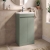 Delphi City 500mm 2-Door Floor Standing Vanity Unit (inc Basin) | Thumbnail Image