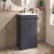 Delphi City 500mm 2-Door Floor Standing Vanity Unit (inc Basin) | Thumbnail Image