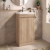 Delphi City 500mm 2-Door Floor Standing Vanity Unit (inc Basin) | Thumbnail Image