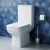 Delphi Colt Rimless Compact Open Back Close Coupled Toilet (inc Soft Close Seat) | Thumbnail Image