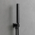 Delphi Edge Black Dual Concealed Shower Set with Handset and Bracket | Thumbnail Image