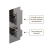 Delphi Edge Brushed Pewter Dual Concealed Shower Set with Fixed Head and Handset | Thumbnail Image