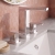 Delphi Edge Chrome 3-Hole Basin Mixer Tap (inc Pop-Up Waste) | Thumbnail Image