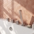 Delphi Edge Chrome 4-Hole Pillar Mounted Bath Shower Mixer Tap | Thumbnail Image