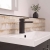 Delphi Edge Matt Black Mono Basin Mixer Tap (inc Press Top Waste) | Thumbnail Image