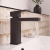 Delphi Edge Matt Black Mono Basin Mixer Tap (inc Press Top Waste) | Thumbnail Image